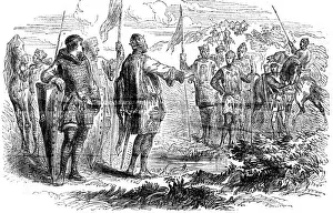 Meeting of Stephen and Prince Henry at Wallingford, Oxfordshire, 1153 Meeting of Stephen and Prince Henry at Wallingford, Oxfordshire, 1153