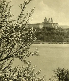 Melk Abbey Prints: Melk Abbey, Lower Austria, c1935. Creator: Unknown