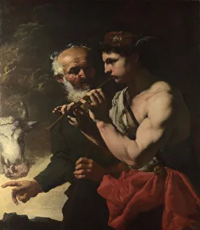Mercury piping to Argus, 1655-1657. Artist: Loth, Johann Karl (1632-1698) Mercury piping to Argus, 1655-1657. Artist: Loth, Johann Karl (1632-1698)