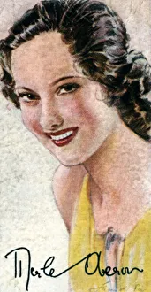 Merle Oberon, (1911-1979), film actress, 20th century Merle Oberon, (1911-1979), film actress, 20th century
