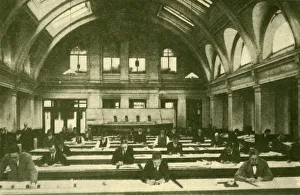 British Shipbuilding History Prints: Messrs. Harland & Wolffs Drawing Office, Belfast, c1930. Creator: Unknown