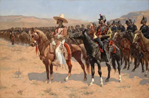 The Mexican Major, 1889. Creator: Frederic Remington The Mexican Major, 1889. Creator: Frederic Remington