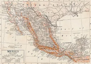 Latin America Geography Prints: Mexico