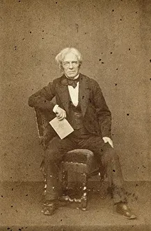 Michael Faraday Portrait Prints: Michael Faraday. Creator: John Watkins