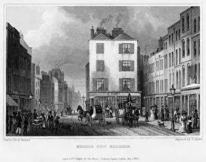 Middle Row, Holborn, London, 1830.Artist: Thomas Barber Middle Row, Holborn, London, 1830.Artist: Thomas Barber