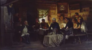 The military council in the village of Fili near Moscow on September 13th, 1812, 1882 The military council in the village of Fili near Moscow on September 13th, 1812, 1882