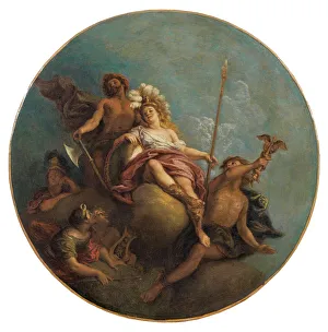 Minerva surrounded by Mercury, Diana, Apollo and Vulcan Minerva surrounded by Mercury, Diana, Apollo and Vulcan
