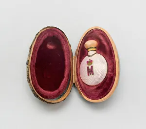 Christian Easter Traditions Prints: Miniature Easter Egg with Scent Bottle, Saint Petersburg, Before 1899