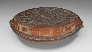 Geometric Pattern Art Prints: Miniature Tray with Geometric Pattern, A. D. 1450 / 1532. Creator: Unknown
