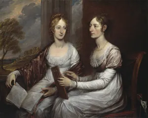 The Misses Mary and Hannah Murray, 1806. Creator: John Trumbull The Misses Mary and Hannah Murray, 1806. Creator: John Trumbull