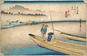 Mitsuke; Tenryugawa Ferry, Station No. 29 Print