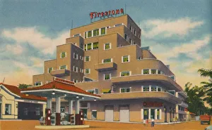 Modern Building Exterior Prints: A modern building, Baranquilla, c1940s