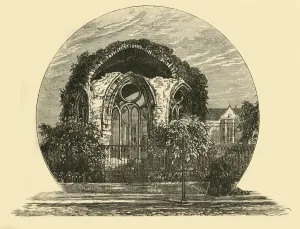 St Andrews Prints: The Monastery and Madras College Print, 1898