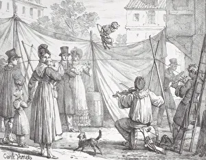The Monkey and the Leopard Print, 1818