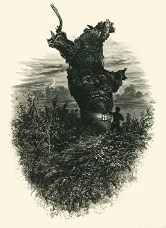 The Monkey Tree, Burnham Beeches Print, c1870