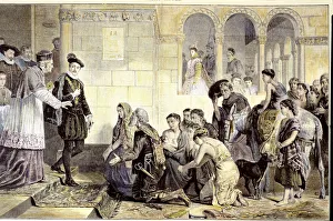 The Moorish pleading for King Philip III to repeal the decree of expulsion of 1609 The Moorish pleading for King Philip III to repeal the decree of expulsion of 1609