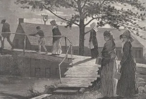 The Morning Bell (Harper's Weekly, Vol. XVII), December 13, 1873. Creator: Unknown The Morning Bell (Harper's Weekly, Vol. XVII), December 13, 1873. Creator: Unknown