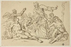 Italian Renaissance Art Prints: Moses and the Brazen Serpent, n.d. Creator: Unknown