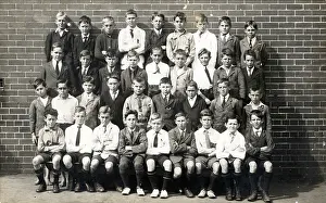 Black And White Photography Australia Prints: Mosman Public School pupils, c1925. Creator: Unknown