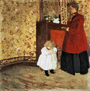 Images Dated 20th April 2006: Mother and Child, 1900. Artist: Edouard Vuillard