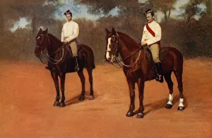 Louis Creswicke Artwork Prints: Mounted Infantry, 1901. Creator: Gregory & Co