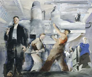 Soviet Art Prints: The Mounting of a workshop, 1932