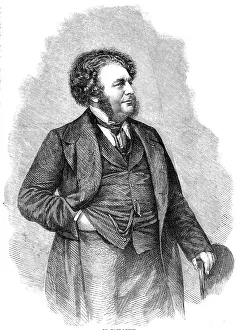 British Playwright Prints: Mr. Mark Lemon, 1862. Creator: Unknown