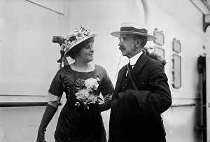 Print of Mr. and Mrs. J.B. Walker, circa 1910-1915 photograph print