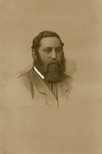 Black And White Monochrome Image Prints: Mr Thomas Christopher Booth (deceased), 1879. Creator: Vincent Brooks Day & Son