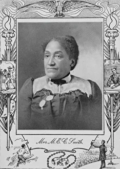 Black History Images Prints: Mrs. M. E. C. Smith [recto], 1902. Creator: Unknown