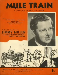 World War Two Entertainment Prints: Mule Train, 1947. Creator: Unknown