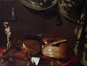 Musical Instruments Print, c. 1660, Accademia Carrara