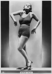 Vintage Beauty Models Prints: Myriam Valey, c1938