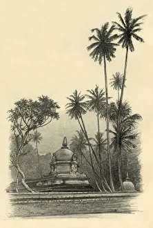Natha Devale shrine, Kandy, Ceylon, 1898. Creator: Christian Wilhelm Allers Natha Devale shrine, Kandy, Ceylon, 1898. Creator: Christian Wilhelm Allers