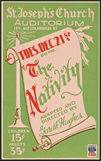 Works Progress Administration Posters Prints: The Nativity, [193-]. Creator: Unknown