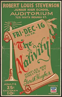 American Theatre History Prints: The Nativity, [193-]. Creator: Unknown