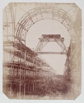 Joseph Paxton Design Prints: The Nave, with intersection of the North Transept, Crystal Palace, Sydenham, 1852-1854