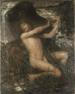 Neck (Nacken), 1882. Artist: Josephson, Ernst (1851-1906) Neck (Nacken), 1882. Artist: Josephson, Ernst (1851-1906)