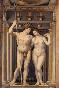 Neptune and Amphitrite, 1516. Artist: Gossaert, Jan (ca. 1478-1532) Neptune and Amphitrite, 1516. Artist: Gossaert, Jan (ca. 1478-1532)