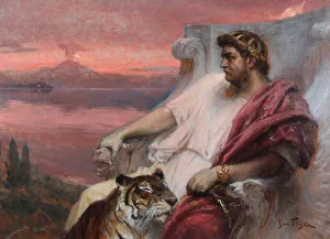 Nero Claudius Caesar Augustus Germanicus Prints: Nero at Baiae, c. 1900