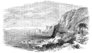 British Civil Engineering Projects Prints: New Aqueduct at Trieste - Present State of the Works, 1856. Creator: Edmund Evans