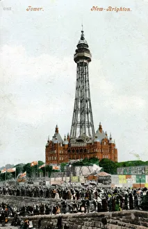 New Brighton Tower, Wallasey, Cheshire, c1898-c1921 New Brighton Tower, Wallasey, Cheshire, c1898-c1921