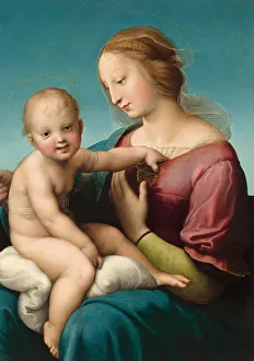 The Niccolini-Cowper Madonna, 1508. Creator: Raphael The Niccolini-Cowper Madonna, 1508. Creator: Raphael