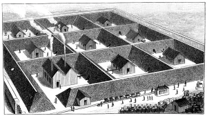 Nitroglycerin Processing Plant Print, 1888