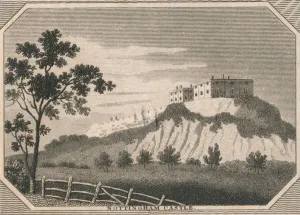 Nottinghamshire Landmarks Prints: Nottingham Castle. Creator: Unknown