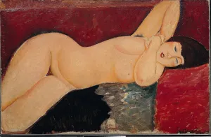 Amedeo Modigliani Art Prints: Nude lying