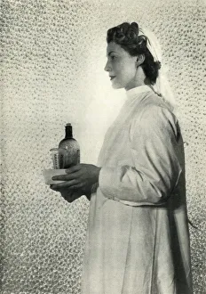 British Royal Air Force Women Prints: Nursing Orderly, c1943. Creator: Cecil Beaton
