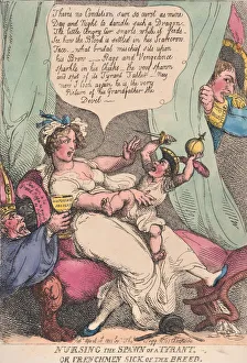 Nursing the Spawn of a Tyrant Print, April 14, 1811