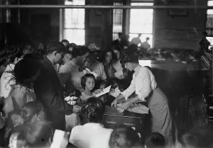N.Y. Schools Opening Print, c1910-1915