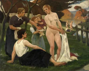 Post Impressionist Artwork Prints: Oasis, 1905. Creator: Eugene Laermans